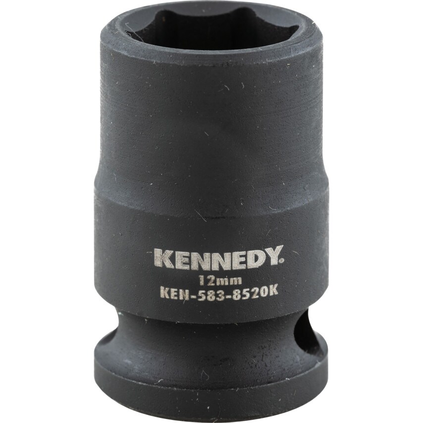 Kennedy 12mm Impact Socket 3/8" Square Drive