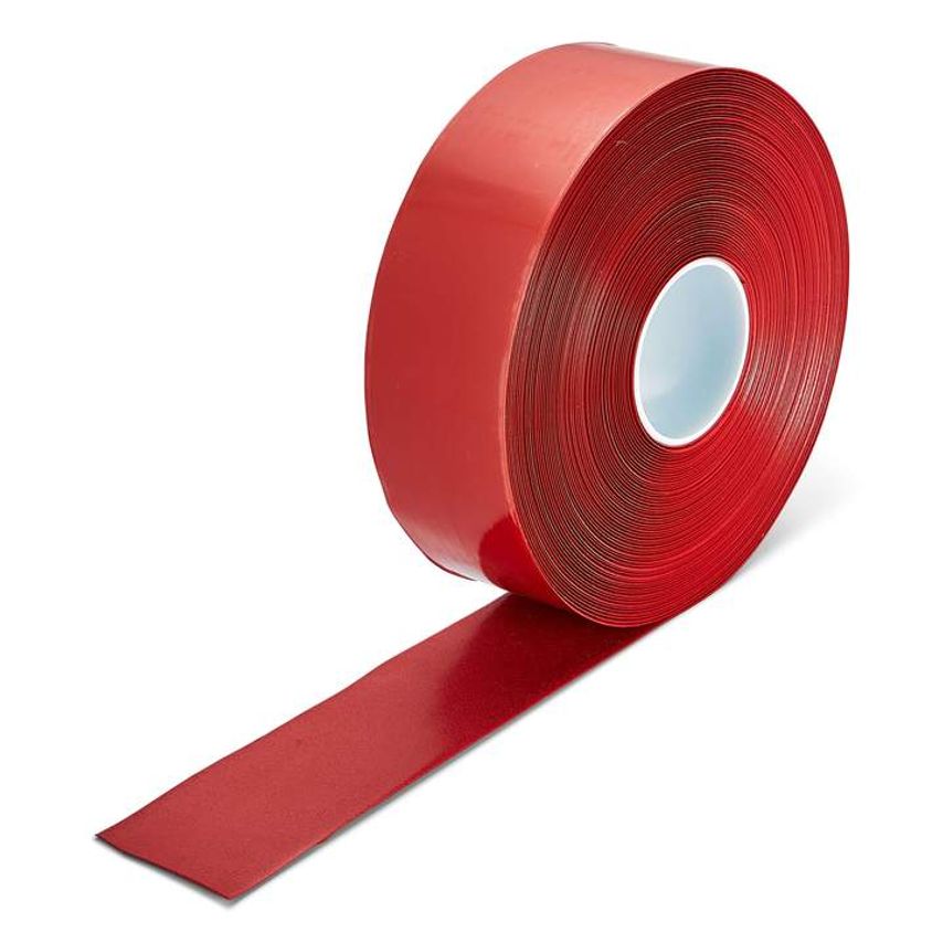 Strata Sales Tough Route Heavy - Durable line marking tape 75mmx 30m Red