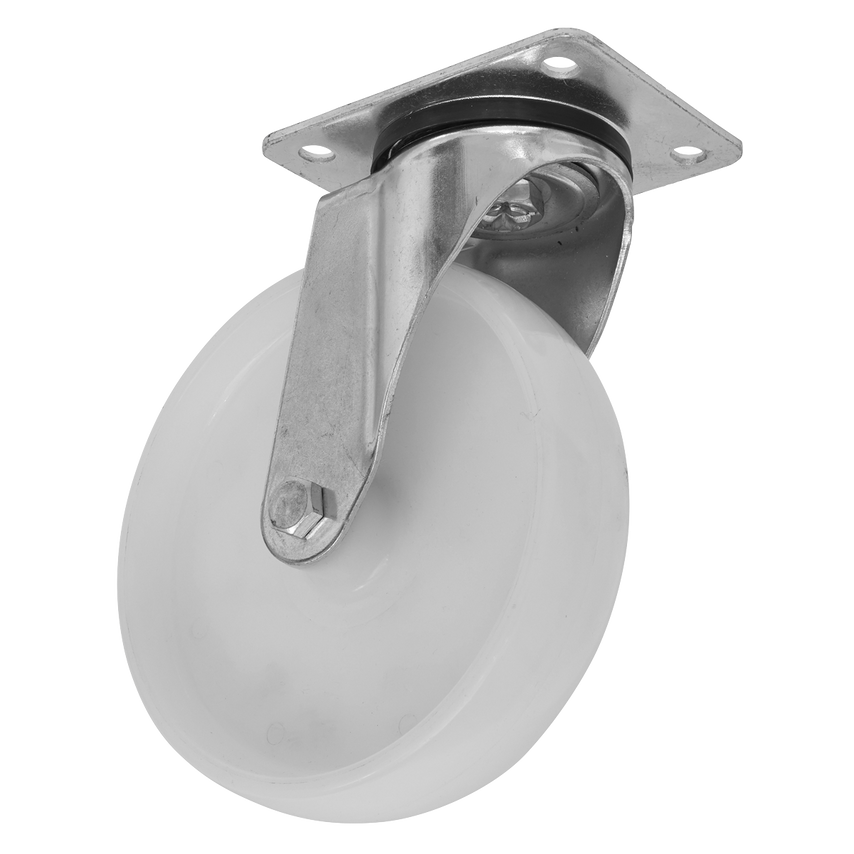 Sealey Heavy Duty Nylon Swivel Castor Wheel 80mm - Trade  - Picture 1 of 1