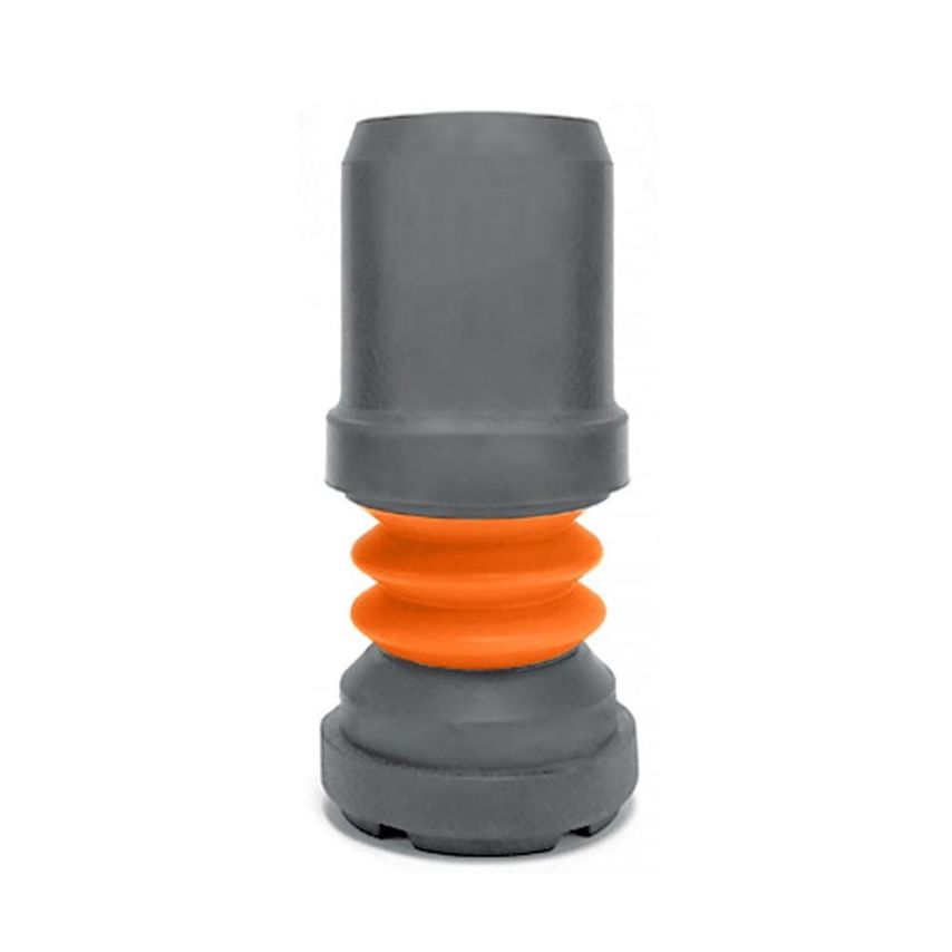 Flexyfoot Shock Absorbing Walking Stick Ferrule - Grey - Size 25