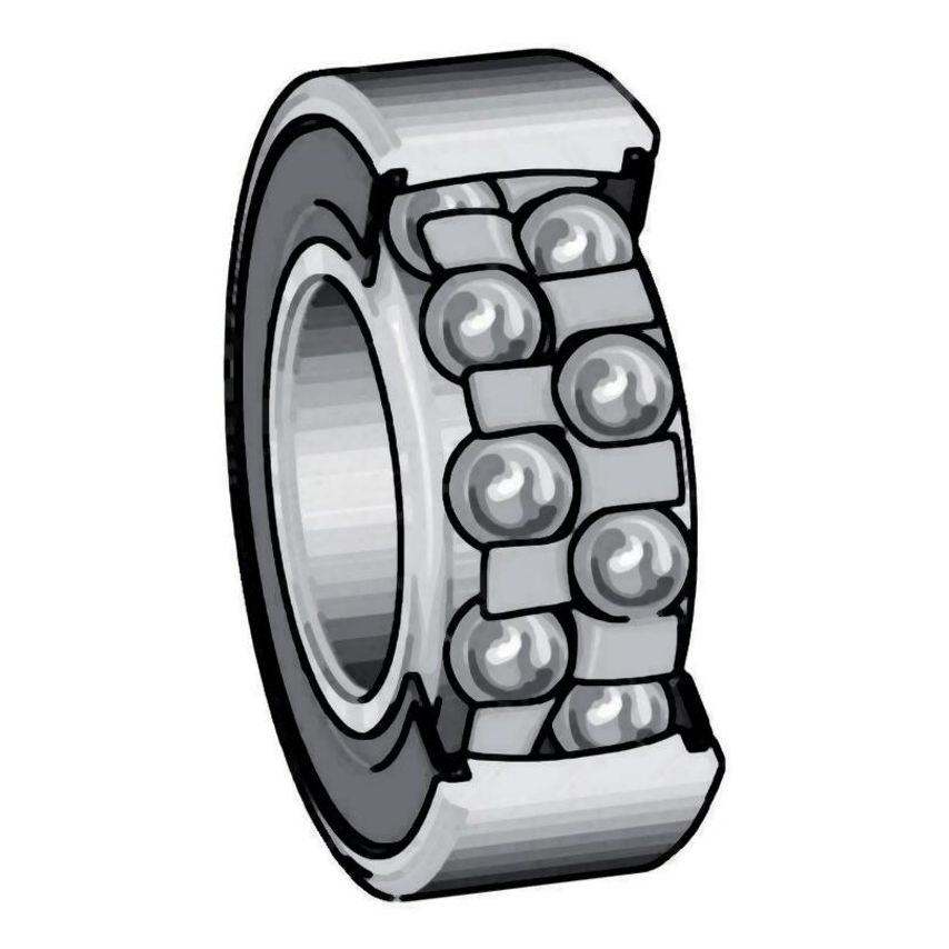 FAG  Self Aligning Ball Bearing - Plain Race Type, 30mm I.d, 72mm O.d