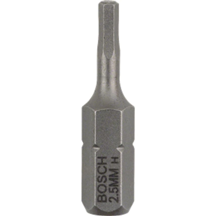 Bosch 2607001720 2mm 3 Piece Extra Hard 25mm Driver Bits- you get 10
