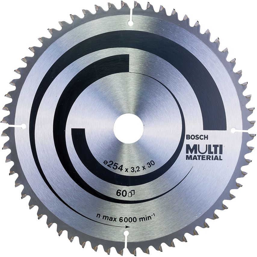 Bosch 2608640449 Multi Material 254 x 30mm Circular Saw Blade 60T