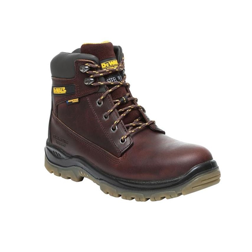 DeWalt Titanium S3 Safety Boots Tan UK 7 EUR 41 DEWTITAN7T