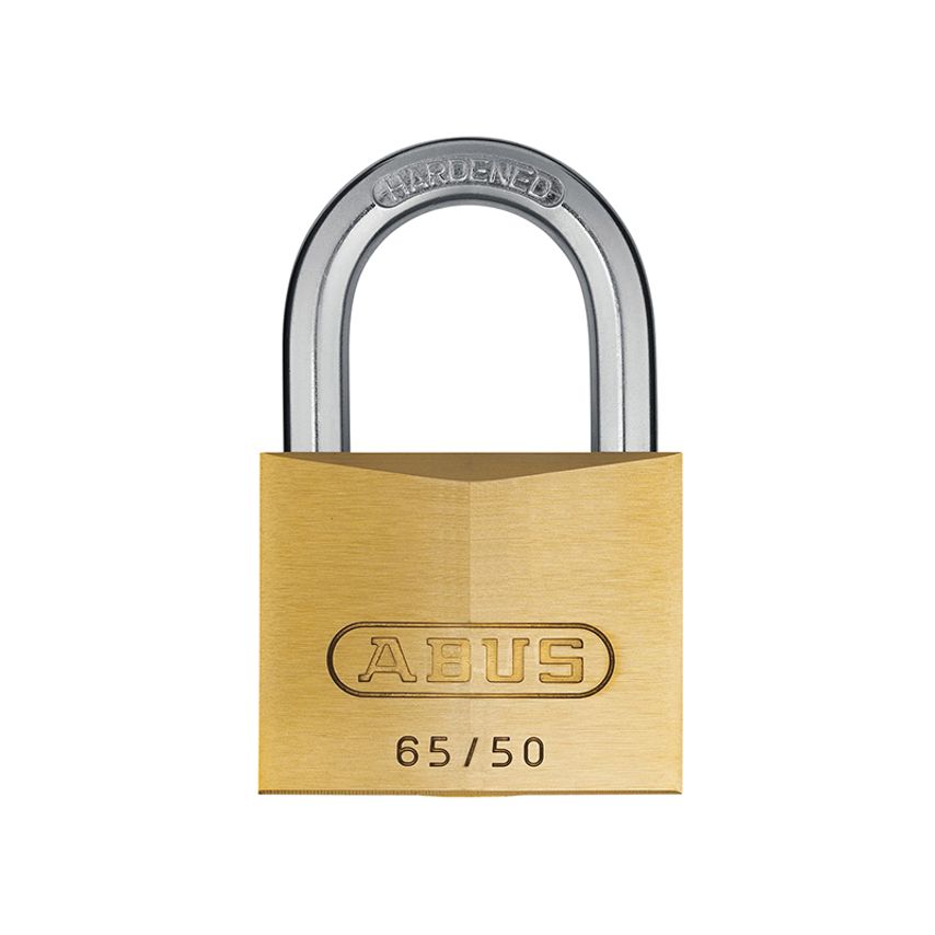 Abus 65/50mm Brass Padlock ABU6550  - Picture 1 of 1