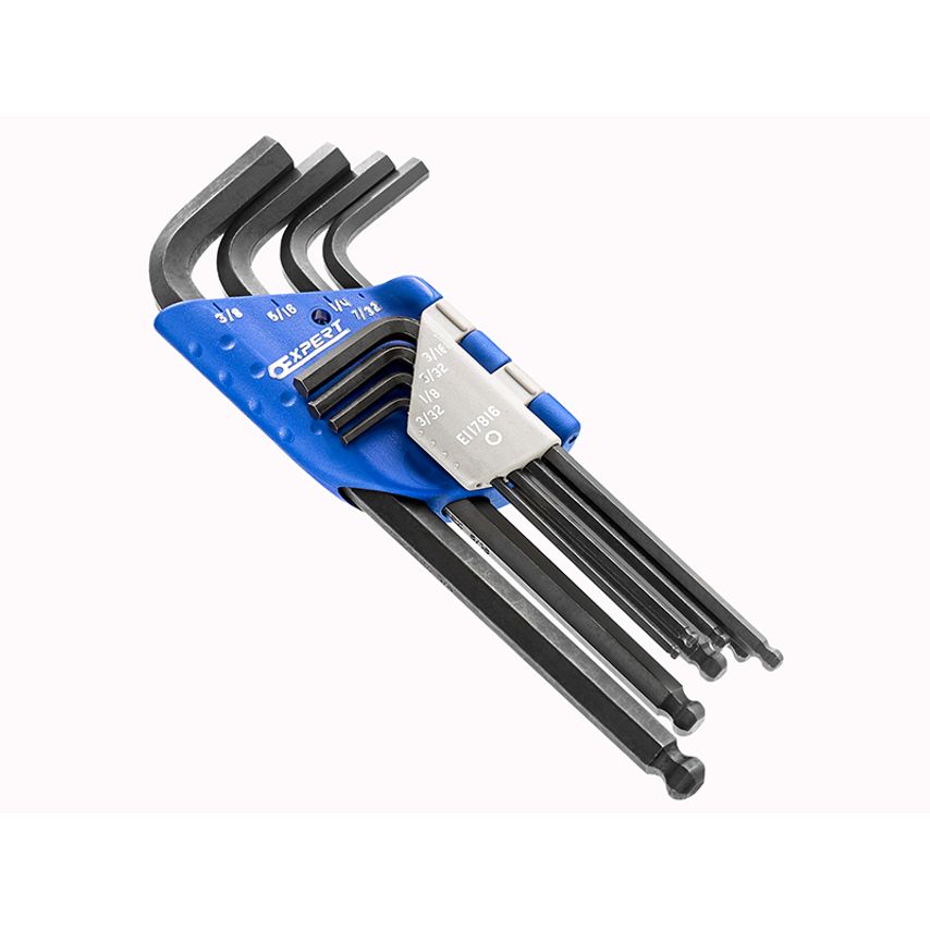 Imperial Ball End Hexagon Key Long Arm Set, 8 Piece BRIE117816B