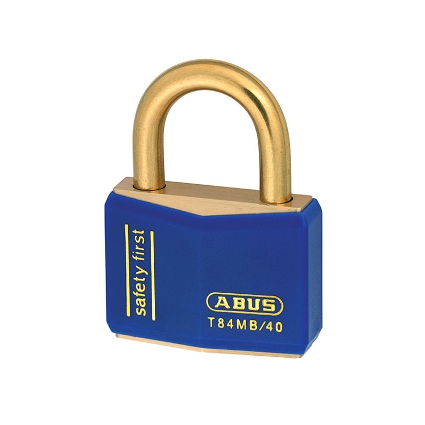 Abus T84MB/40mm Blue Rustproof Padlock ABUT8440BLU