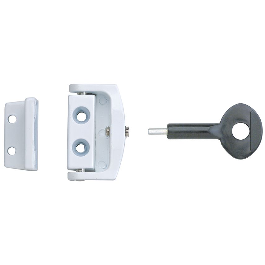 P113 Toggle Window Lock White (Pack 2) YALP2P113WE