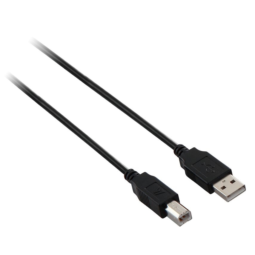 V7 USB2.0 A to B Cable 1.8M Black J151405- you get 70