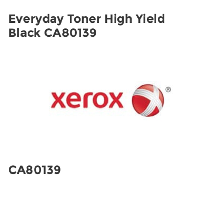 EVERYDAY TONER HIGH YIELD BLACK