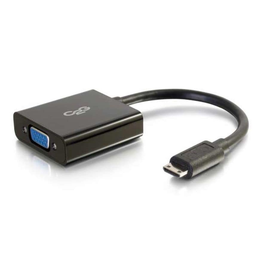 C2G C2g Hdmi Mini To Vga Adapter Converter Dongle - Video Converter - Hdmi - Vga
