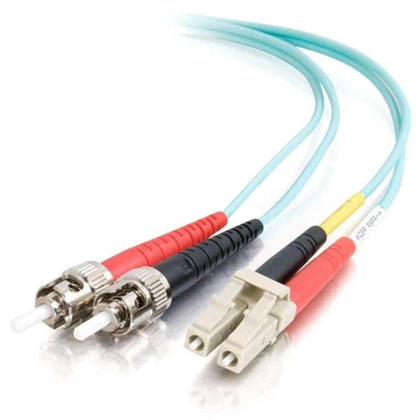 C2G C2g Lc-St 10gb 50/125 Om3 Duplex Multimode Pvc Fiber Optic Cable (Lszh) - Ne
