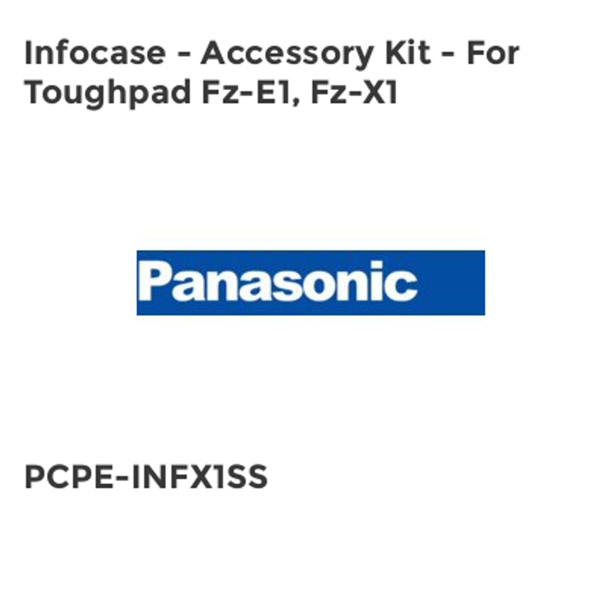 Panasonic Infocase - Accessory Kit - For Toughpad Fz-E1, Fz-X1