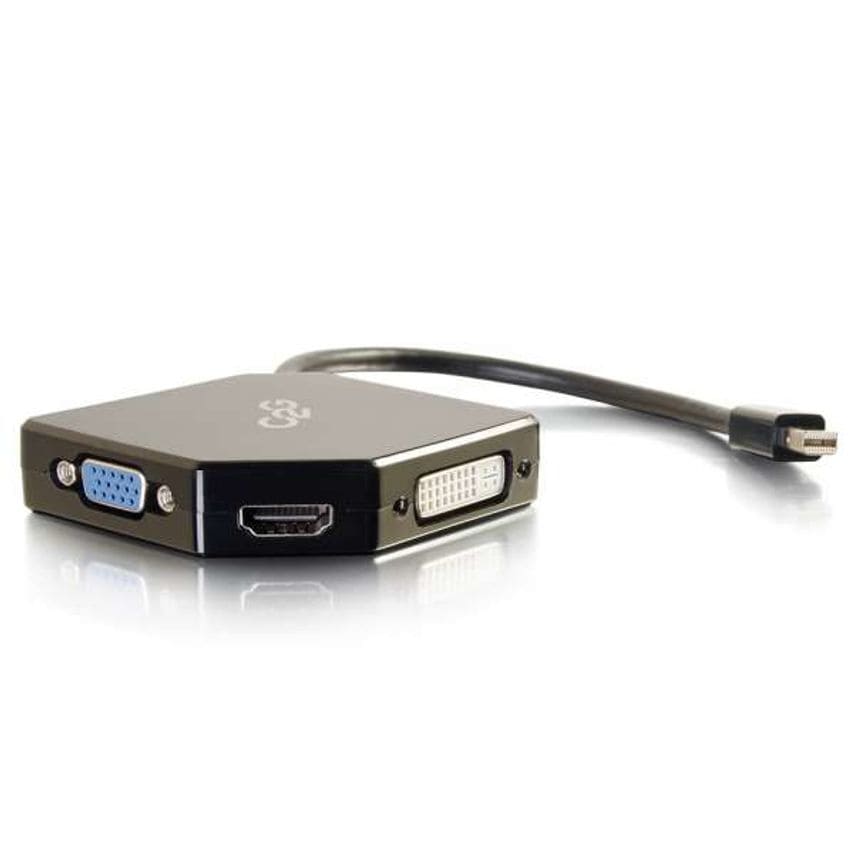 C2G C2g Mini Displayport To Hdmi, Vga, Or Dvi Adapter Converter - Video Converte