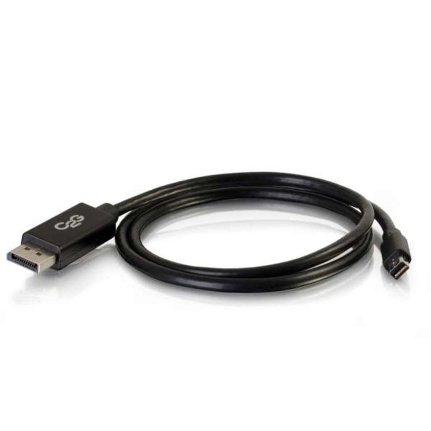 C2G C2g 2m Mini Displayport To Displayport Adapter Cable 4k Uhd - Black - Displa