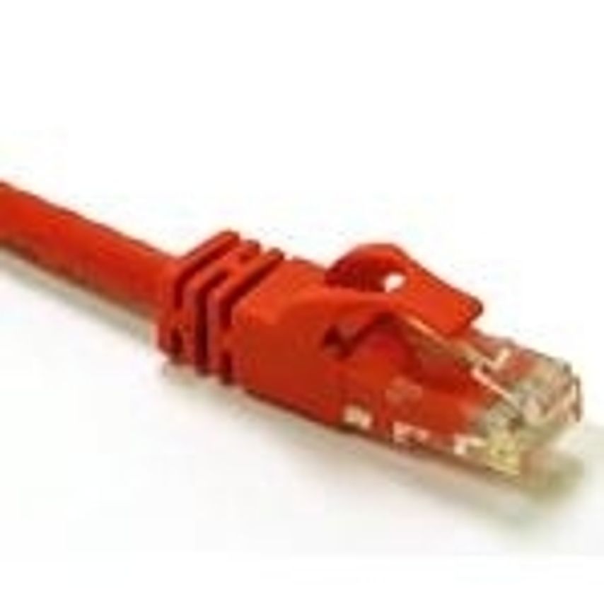 C2G C2g Cat6 Booted Unshielded (Utp) Crossover Patch Cable - Crossover Cable - R
