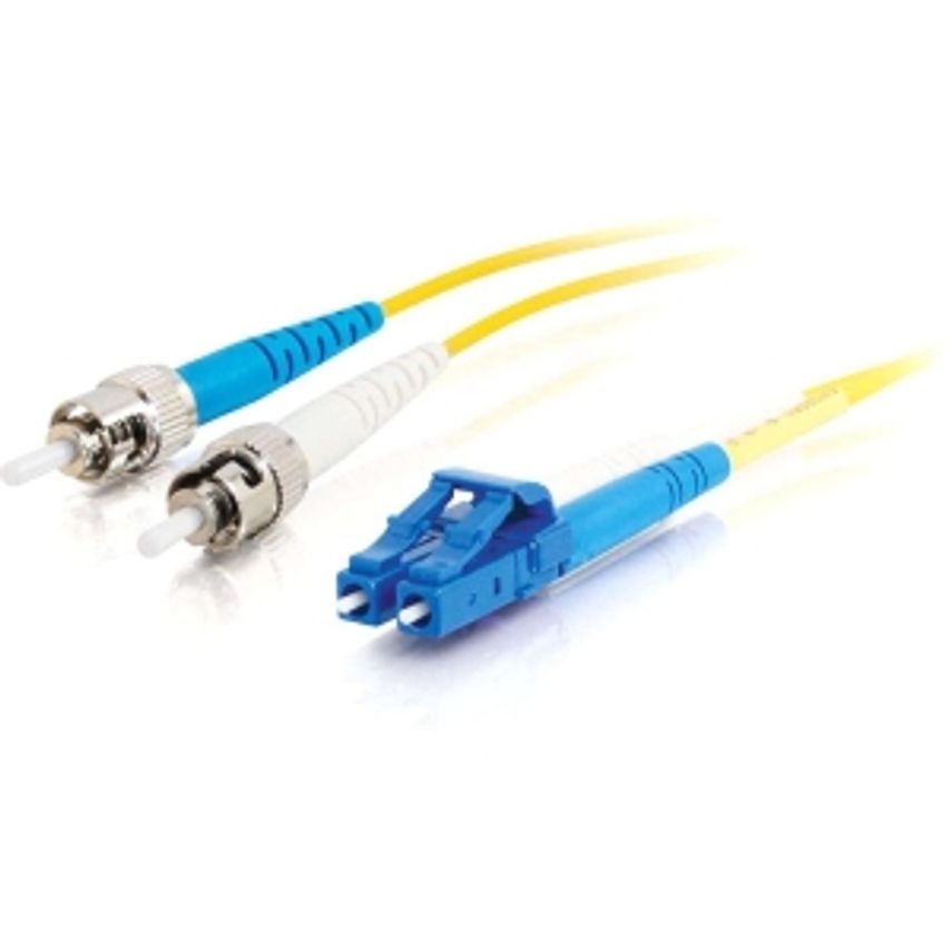 C2G C2g Lc-St 9/125 Os1 Duplex Singlemode Pvc Fiber Optic Cable (Lszh) - Patch C