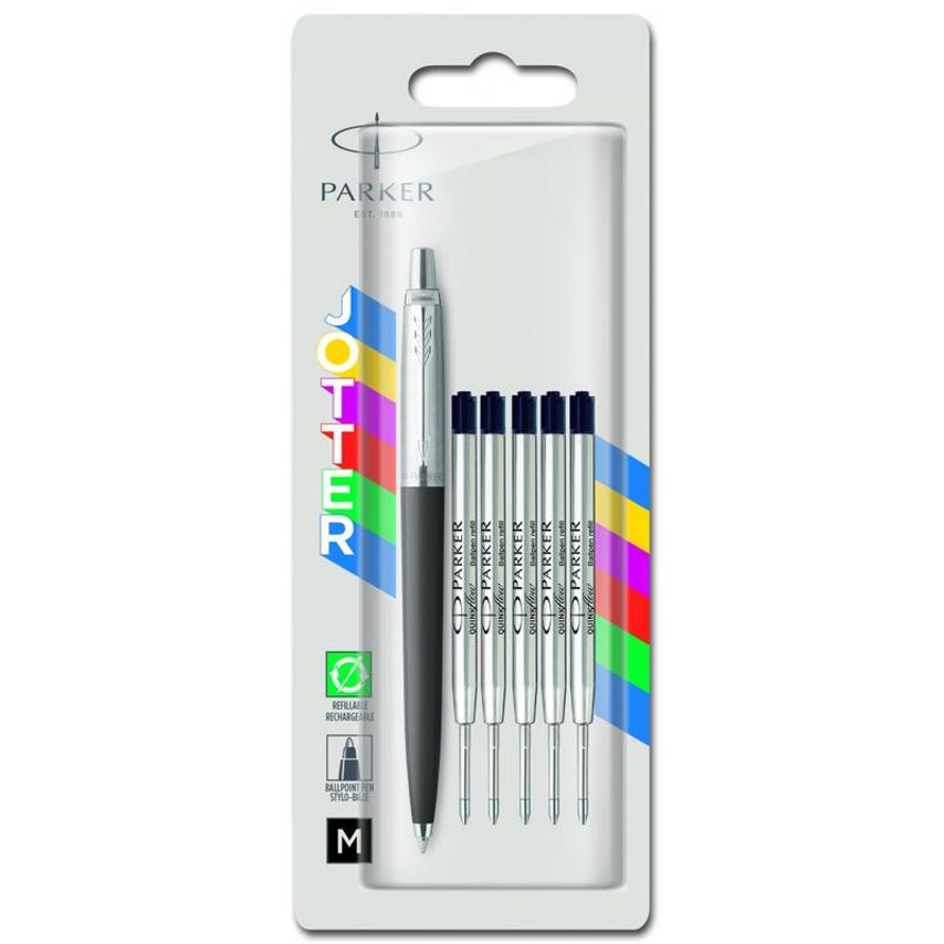Shop Elmers Parker Jotter Ballpoint plus 5 Refills 2152193 Pen Ink
