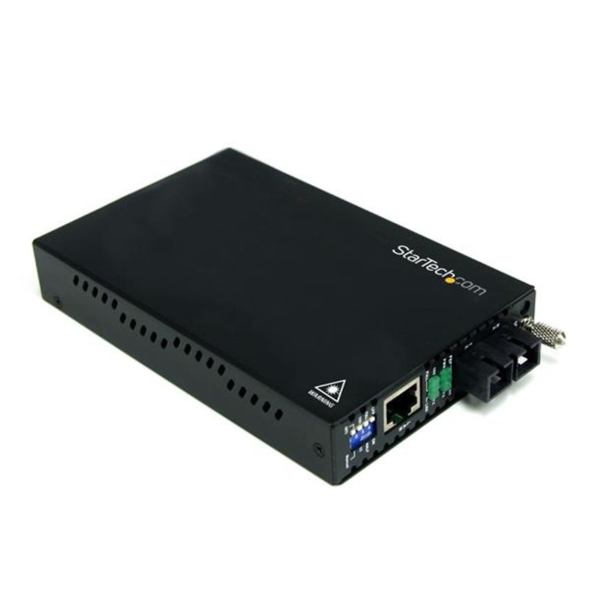 StarTech Multi Mode Fiber Media Converter SC 2 km- you get 2