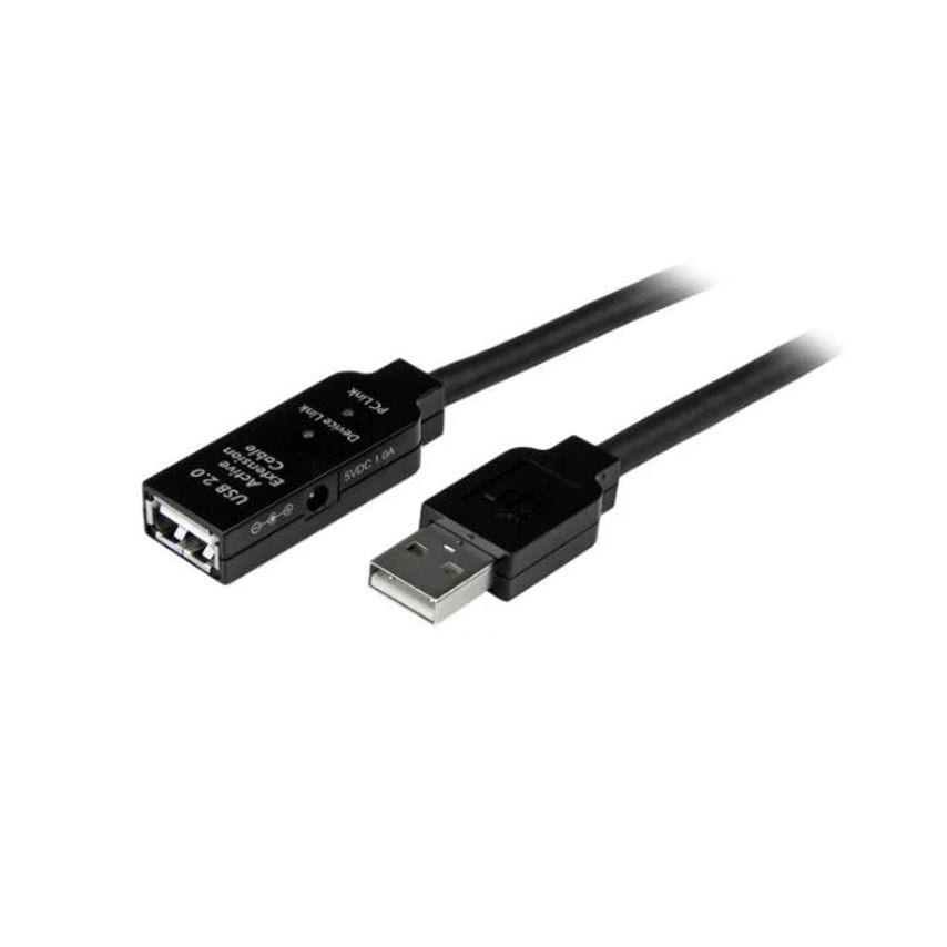 StarTech 25m USB 2.0 Active Extension Cable- you get 2
