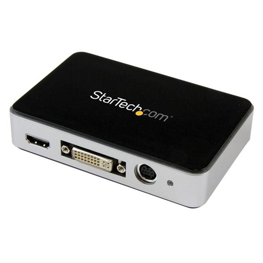 StarTech.com USB 3.0 Video Capture Device - HDMI / DVI / VGA / Component HD Video Recorder - 1080p 60fps - Functions: Video Conversion, Video Encoding - USB 3.0 - 19
