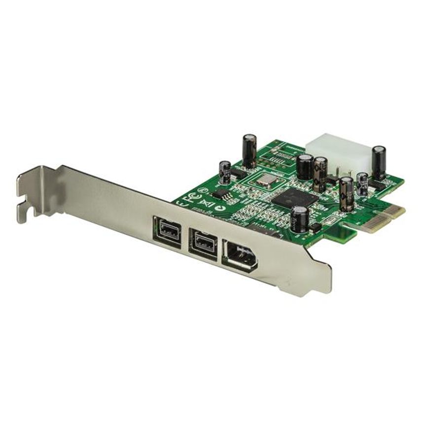 StarTech 3 Port 2b 1a PCI Express FireWire Card- you get 3