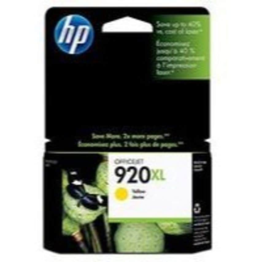 HP HP 920XL Yellow High Yield Ink Cartridge 8ml for HP OfficeJet 6000/6500/7000/