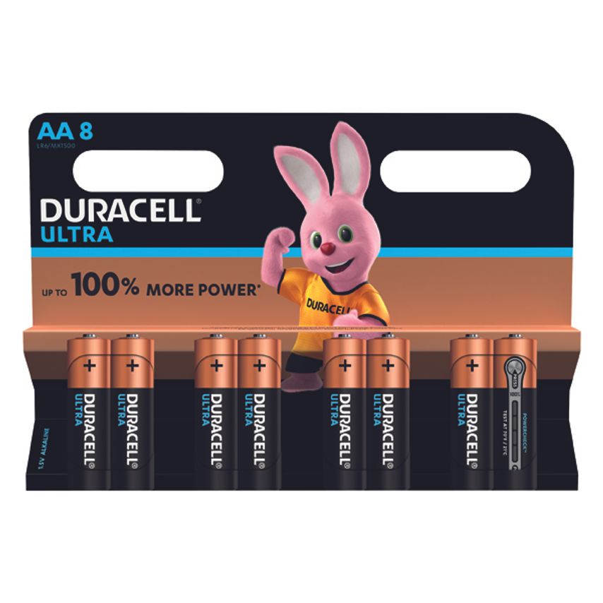 Shop Duracell Ultra Power Aa Batteries (Pack of 8) 75051925 Alkaline