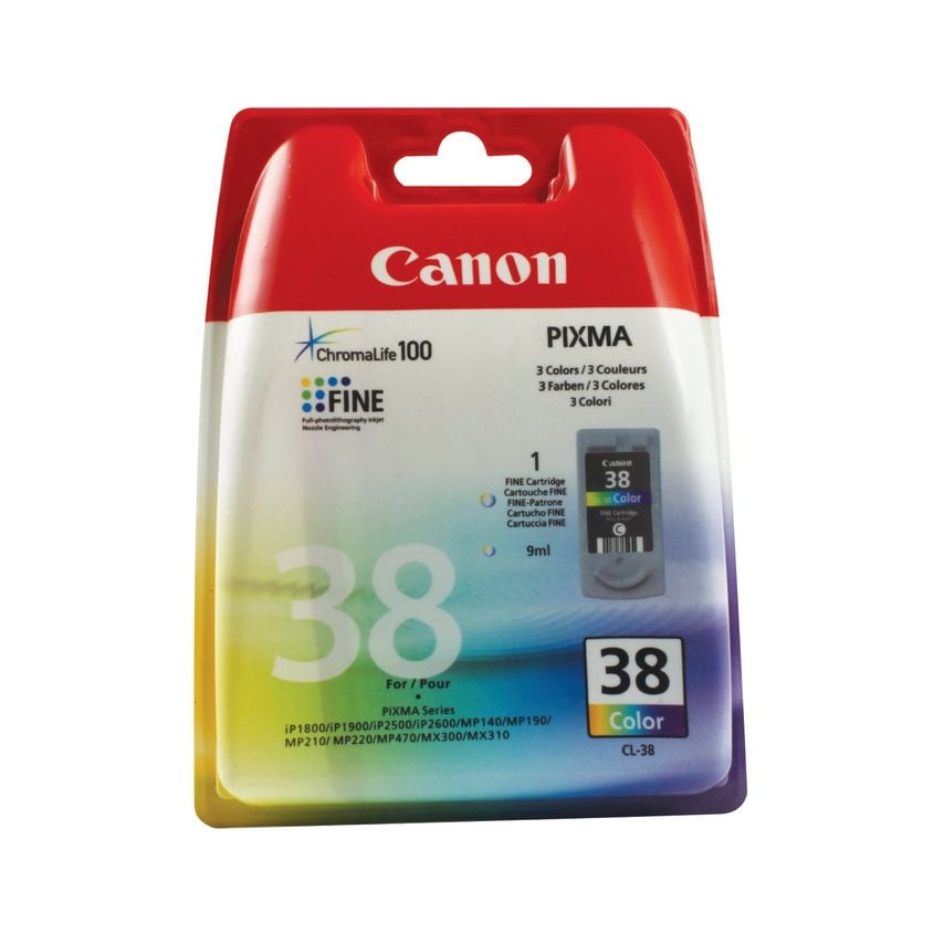 Canon CL-38 Cmy InkJet Cartridge 2146B001