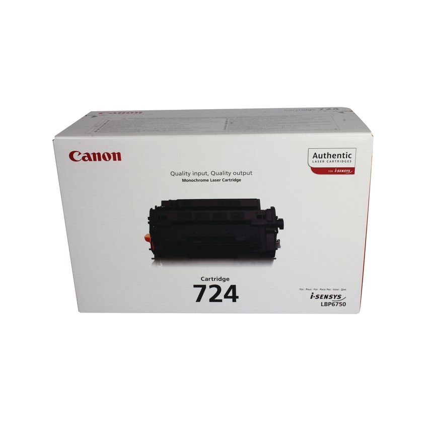 Canon 724 Black Toner Cartridge 3482B002AA