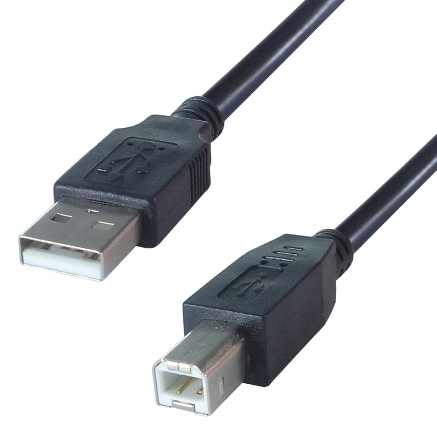 Connekt 5M USB Cable A Male to B Male (Pack of 2) 26-2908/2