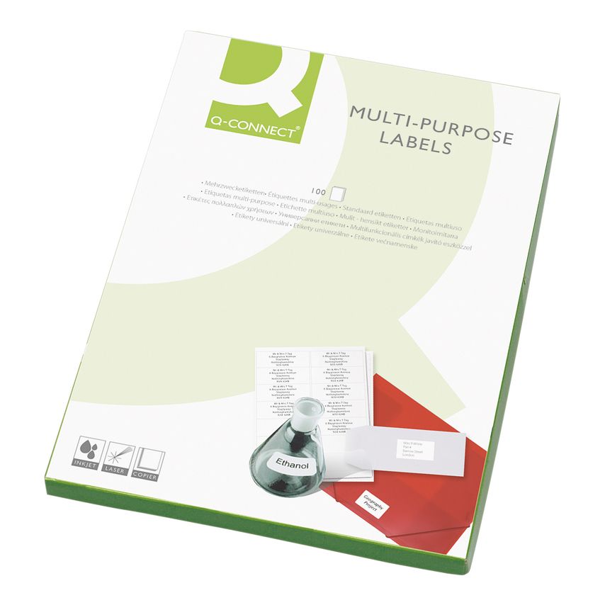 Multi-Purpose Labels, White