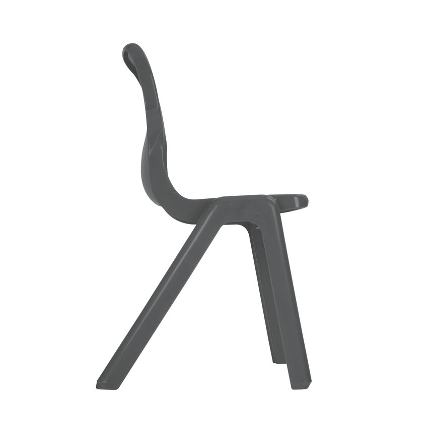 Titan One Piece Chair 350mm Charcoal - KF72162