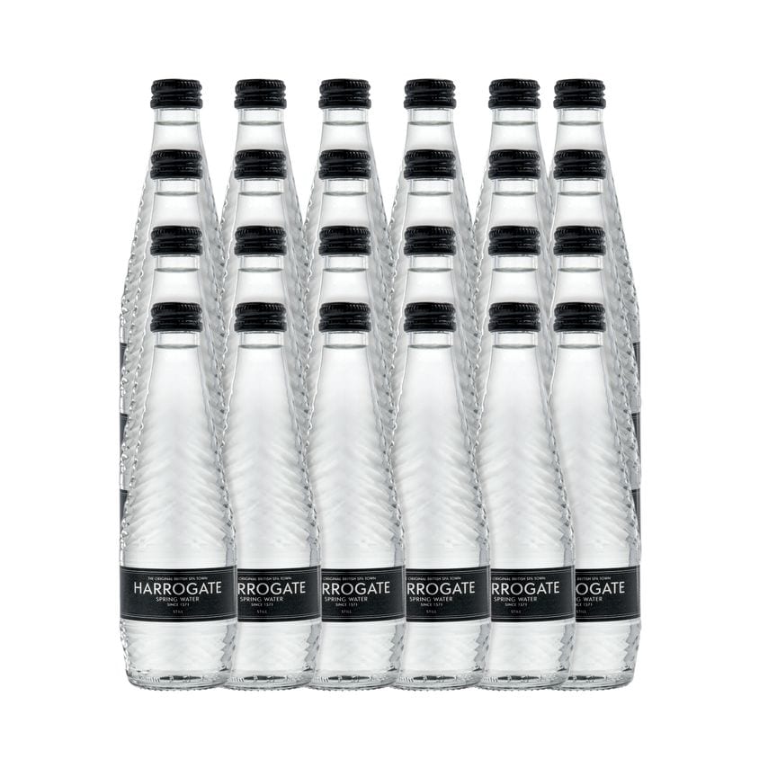 Harrogate Still Spring Water 330ml Glass Bottle, Pack of 24 G330241S