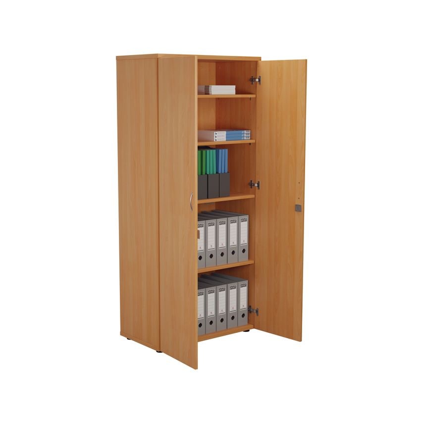 Jemini 1800 Wooden Cupboard 450mm Depth Beech - KF810568