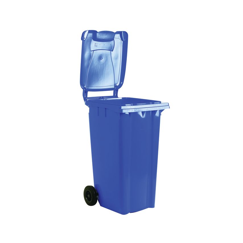 Unbranded Slingsby CONTAINER - REFUSE 80 LITRE 2 WHEELED COLOUR BLUE