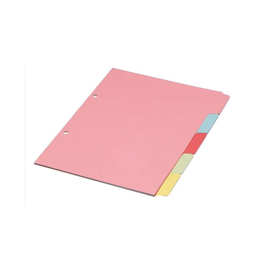 Multicoloured A4 Part Divider