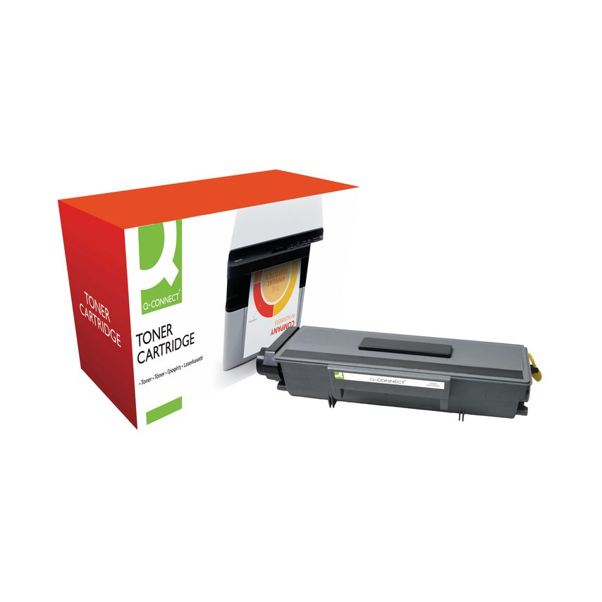 Q-Connect Compatible Solution Brother Black Toner Cartridge TN3230