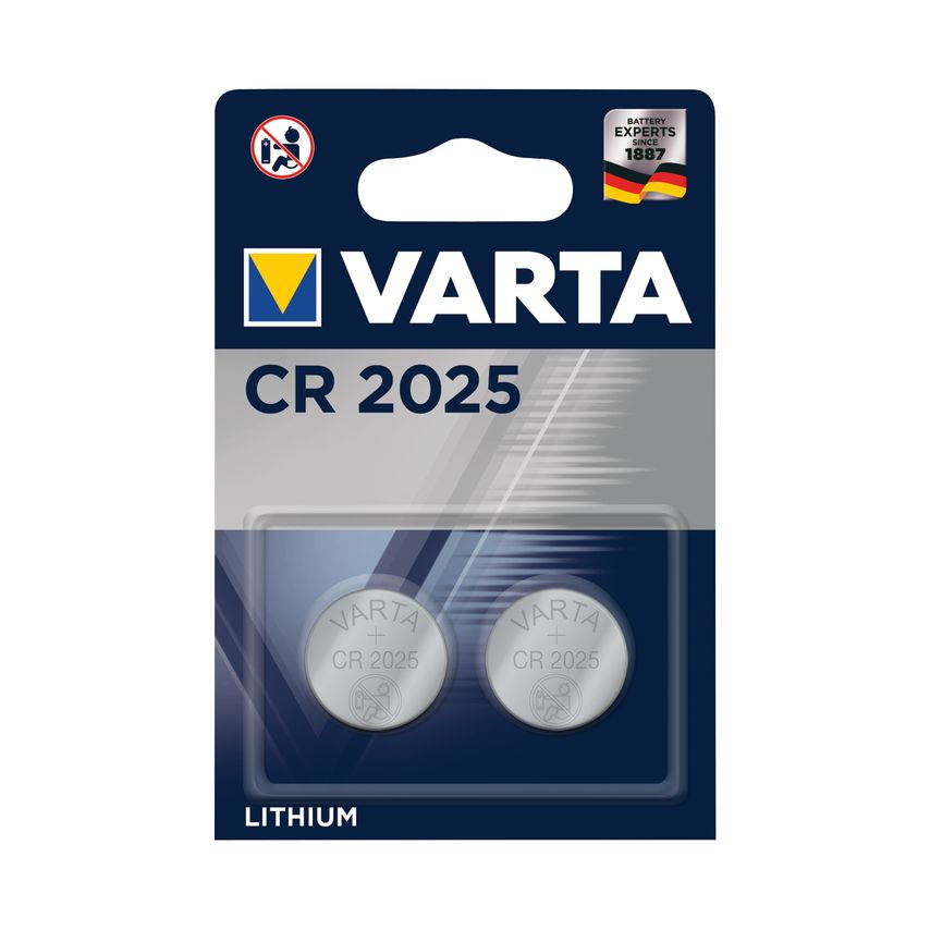 Lithium Coin Cell Batteries, Pack of 2