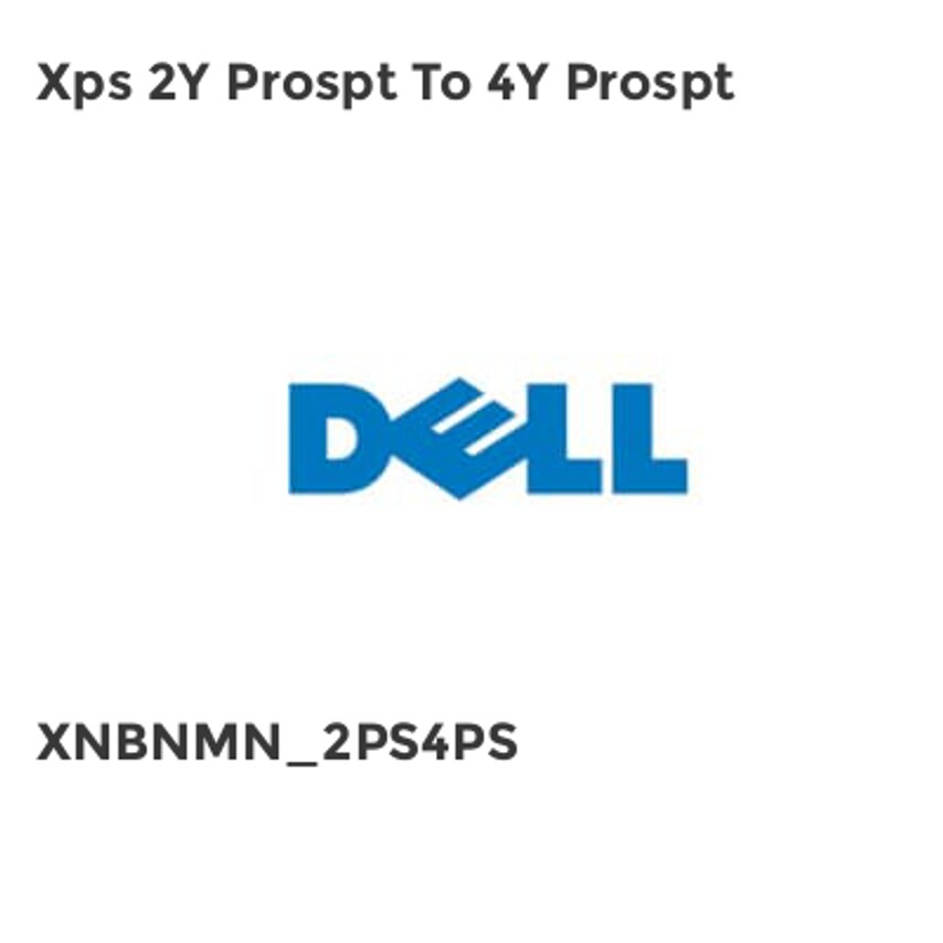XPS Prospt to Prospt