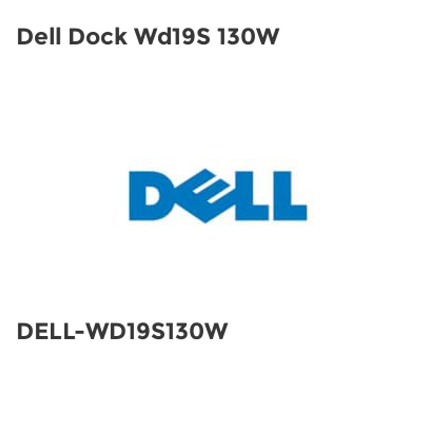 Dell Dock Wd19S 130W