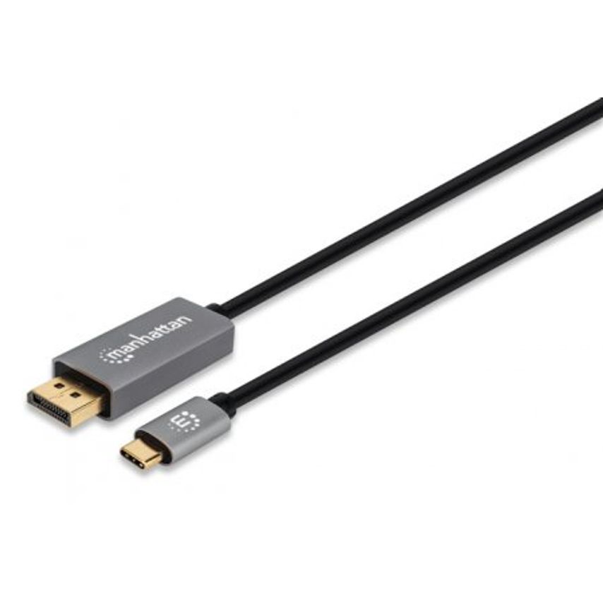 Manhattan Usb-C To Displayport 8K/60Hz 3M- you get 7