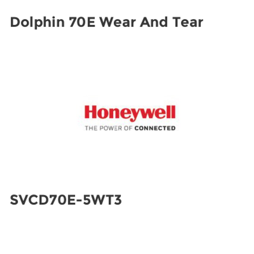 Honeywell Dolphin 70E Wear and Tear