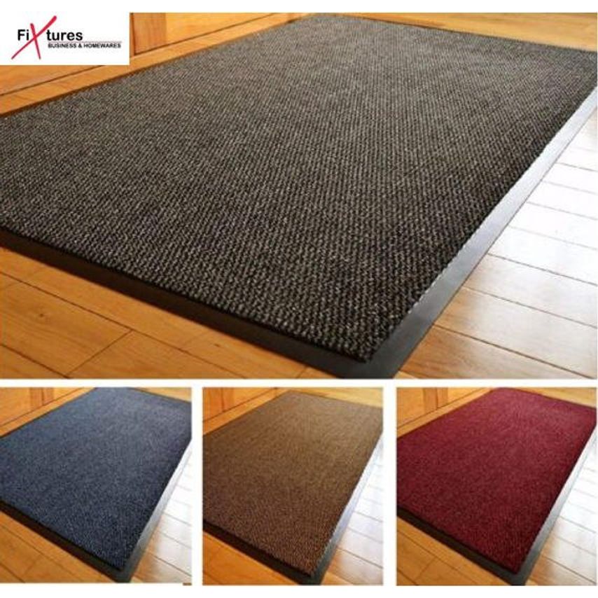 Fixtures Barrier Floor Mat 40cm x 60cm Red