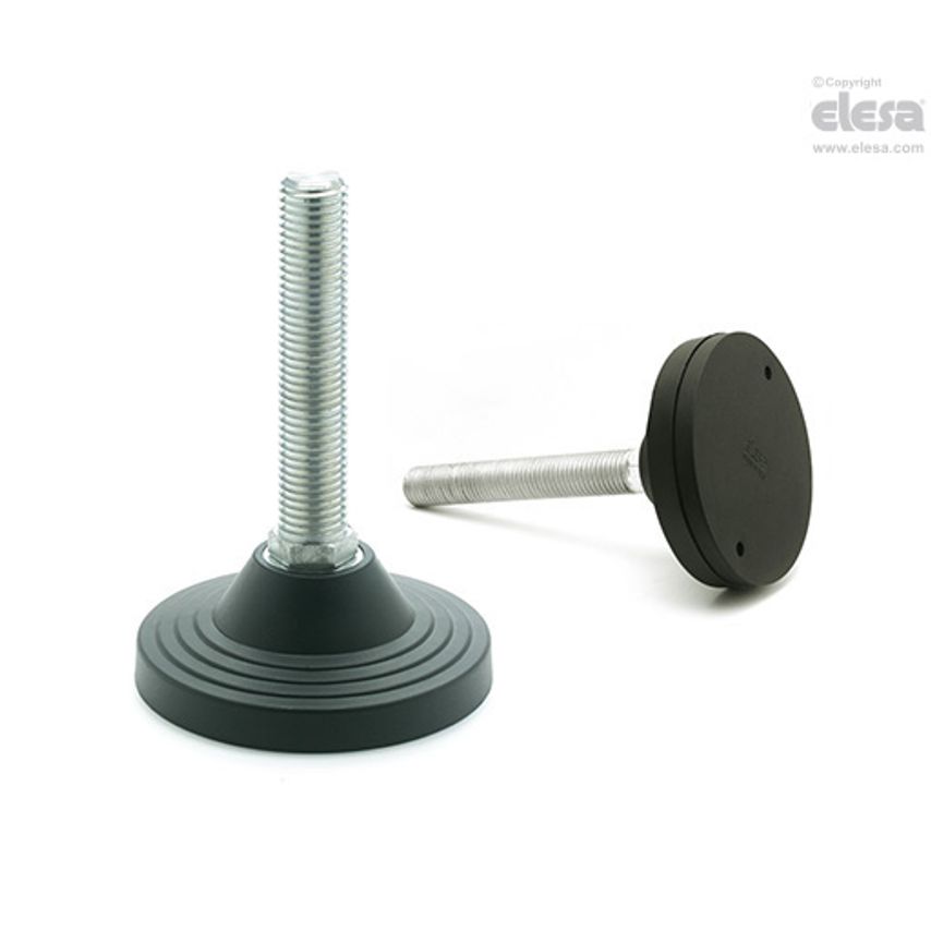 ELESA Levelling feet-LV.A-125-APS-M30x155