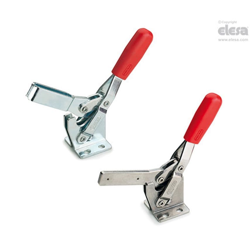 ELESA MVA Vertical Toggle Clamps with Folded Base Steel or Stainless Steel MVA.1