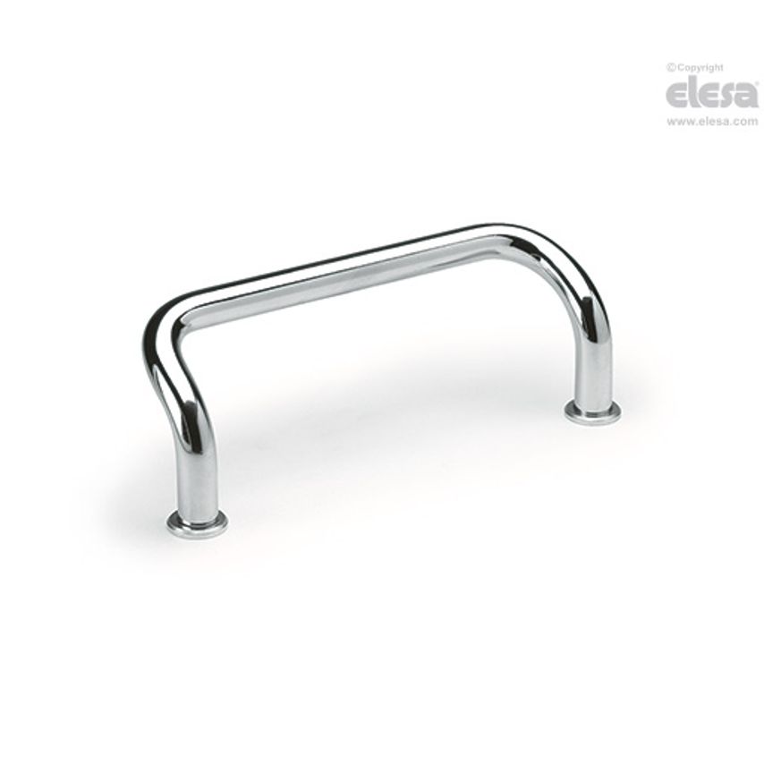 ELESA Double-curved handle-GN 425.1-10-100-CR