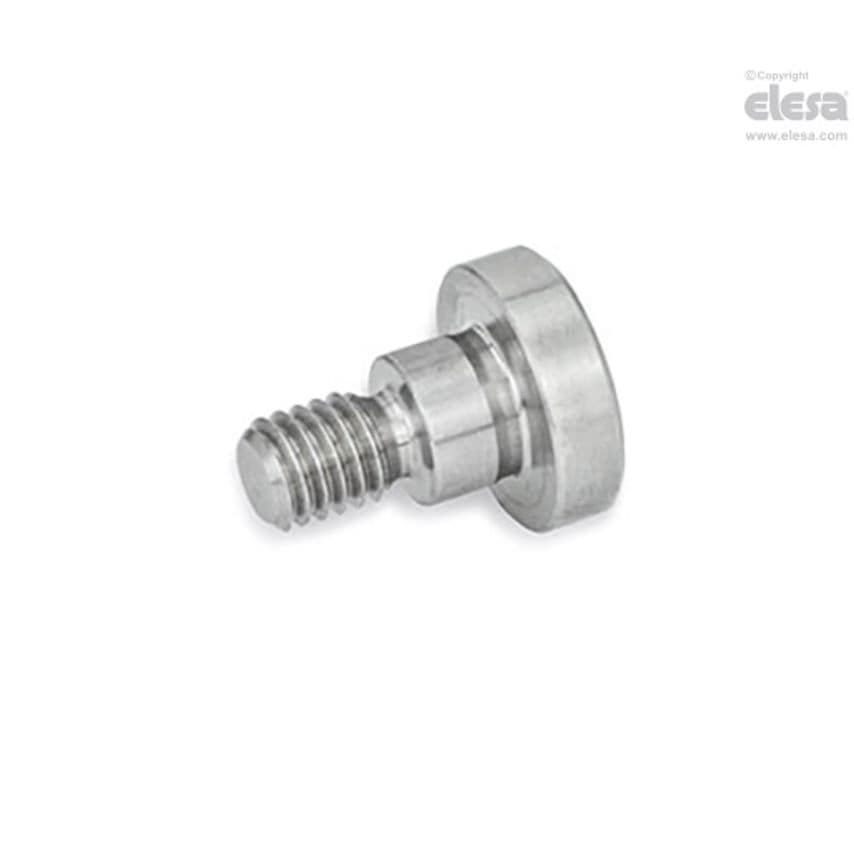 ELESA Shoulder screw with collar-GN 732.1-M5-6-5-NI