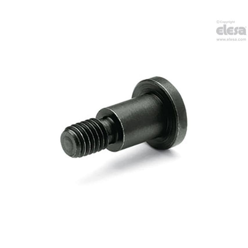 ELESA Shoulder screw with collar-GN 732.1-M6-8-9-ST