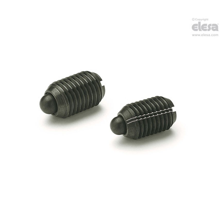 Shop ELESA Bolt spring plungerGN 615.1M12B Spring Plungers Zoro UK